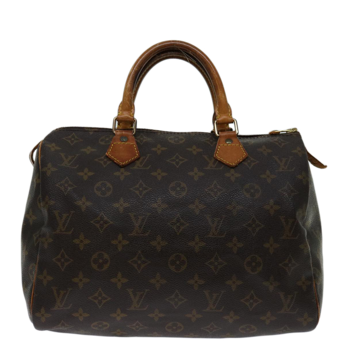 LOUIS VUITTON Monogram Speedy 30 Hand Bag M41526 LV Auth 69591