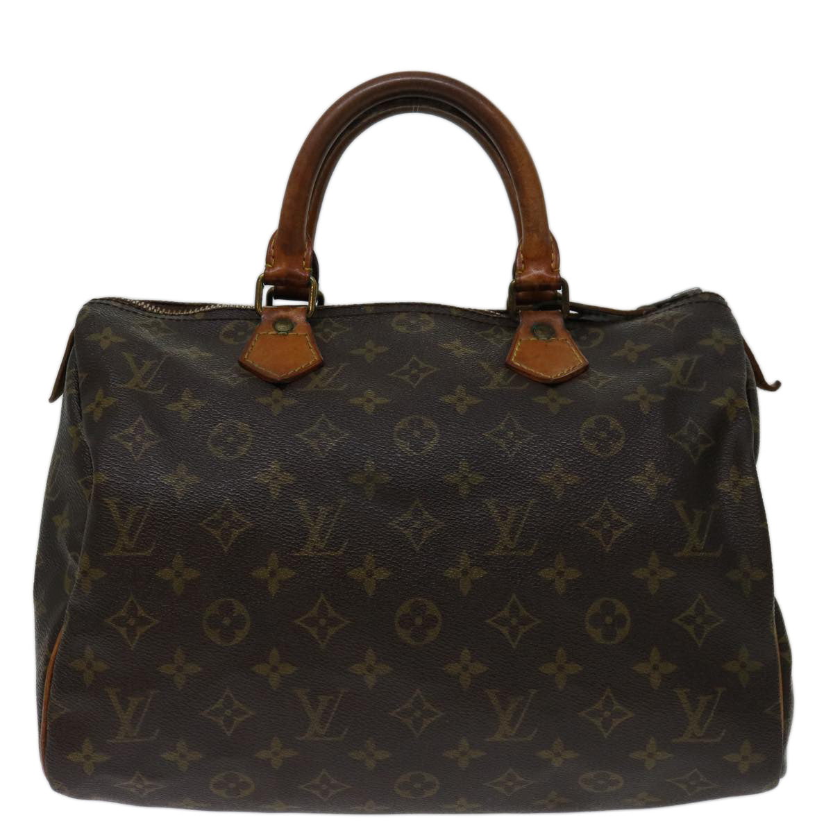 LOUIS VUITTON Monogram Speedy 30 Hand Bag M41526 LV Auth 69592