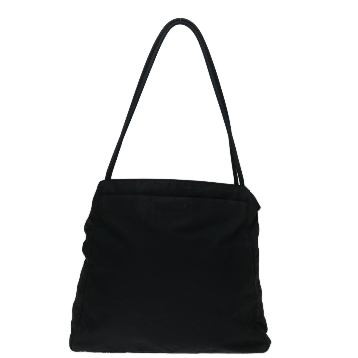 PRADA Tote Bag Nylon Black Auth 69654