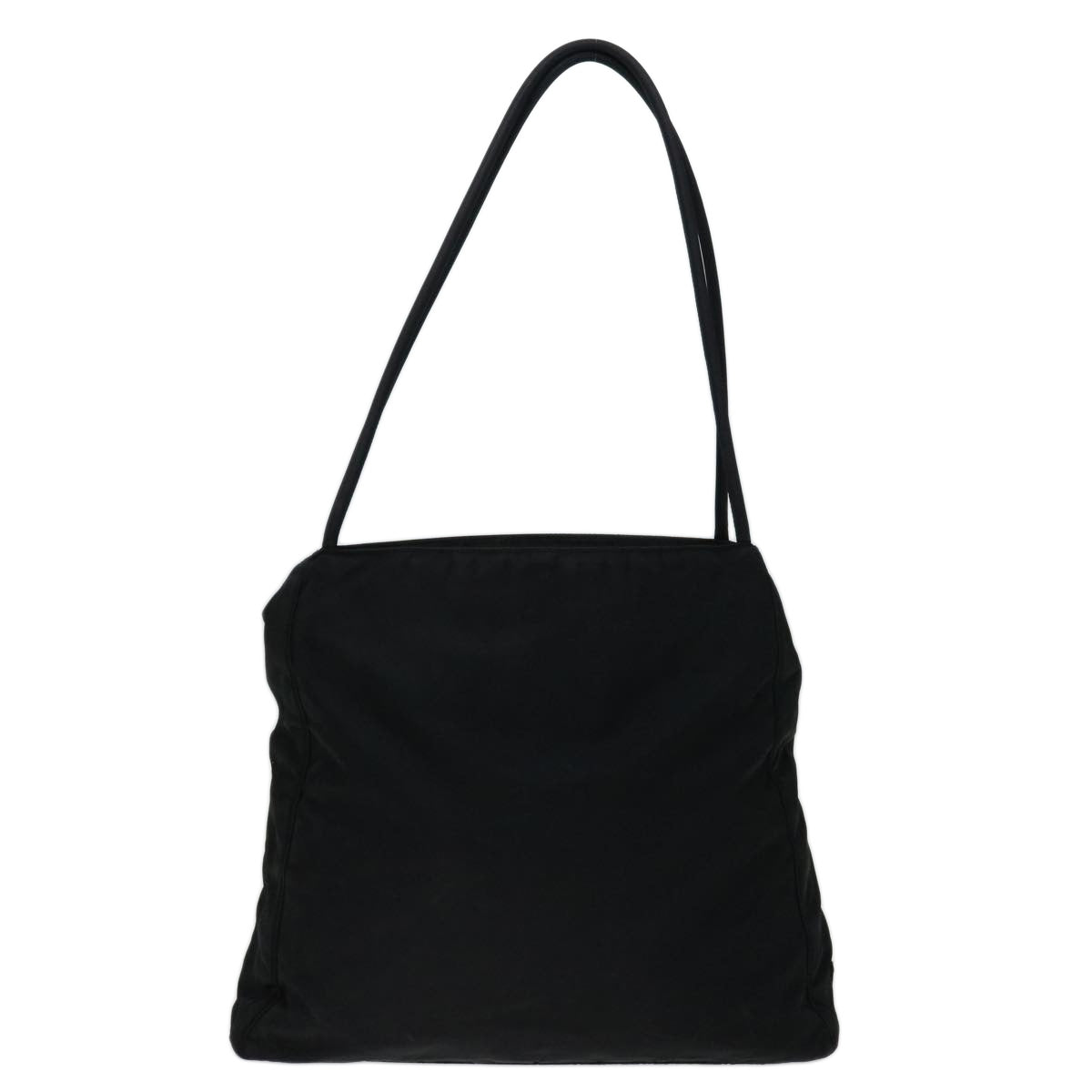 PRADA Tote Bag Nylon Black Auth 69654 - 0