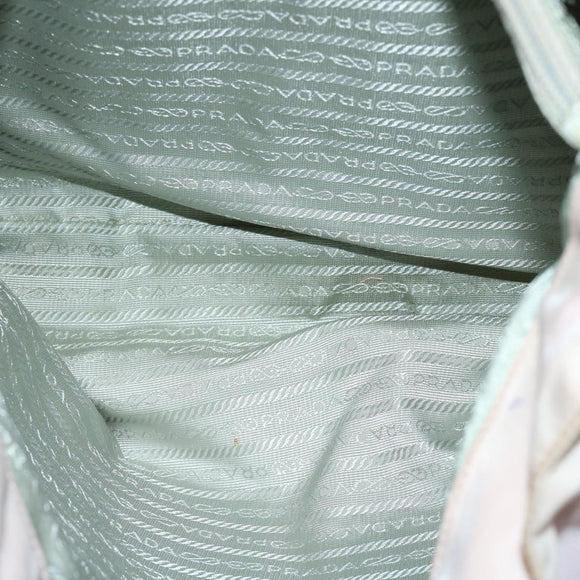 PRADA Tote Bag Nylon Pink Auth 69661