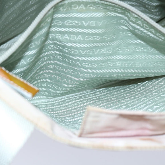 PRADA Tote Bag Nylon Pink Auth 69661
