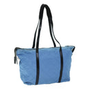 PRADA Tote Bag Nylon Light Blue Auth 69662-1