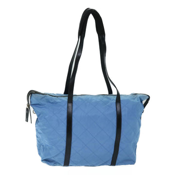 PRADA Tote Bag Nylon Light Blue Auth 69662 - 0