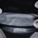 BALLY Shoulder Bag Leather Gray Auth 69675-11