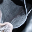 BALLY Shoulder Bag Leather Gray Auth 69675-12