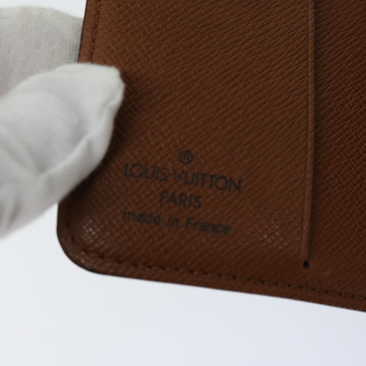 LOUIS VUITTON Monogram Compact Zip Wallet M61667 LV Auth 69680