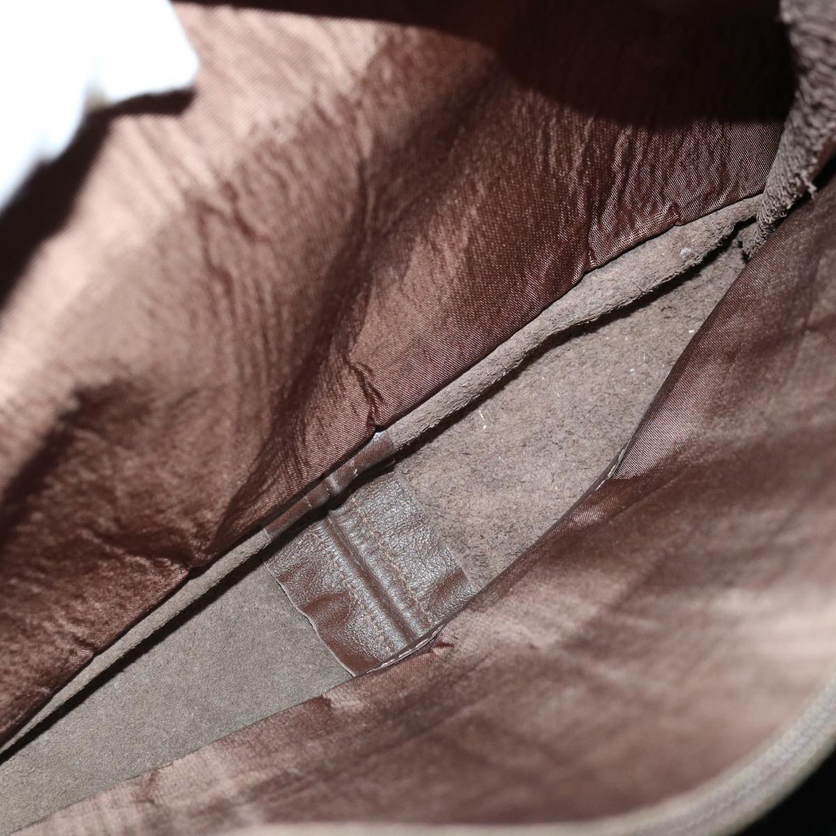 Burberrys Nova Check Shoulder Bag Canvas Beige Auth 69685