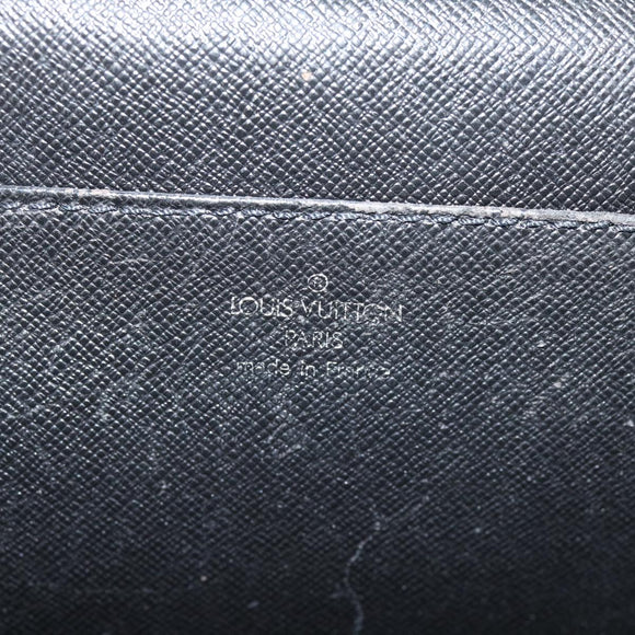 LOUIS VUITTON Taiga Serviette Moskova Business Bag Ardoise M30032 LV Auth 69688