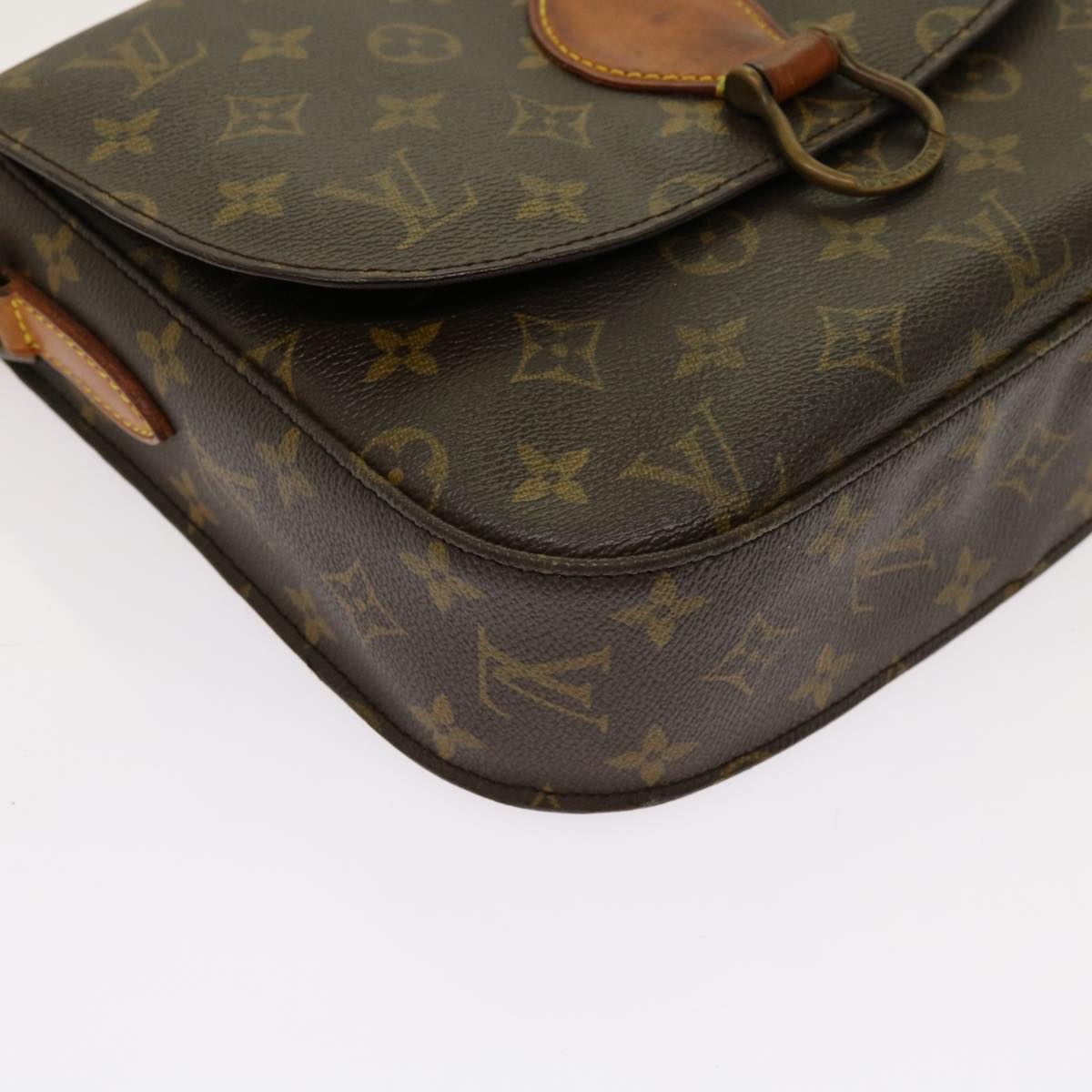 LOUIS VUITTON Monogram Saint Cloud GM Shoulder Bag M51242 LV Auth 69714