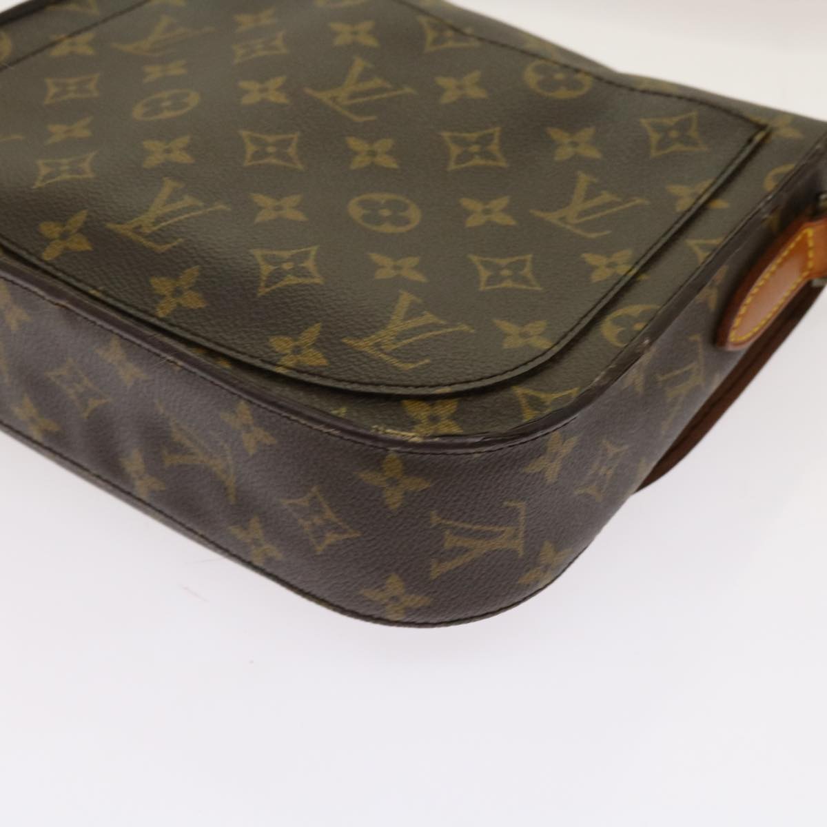 LOUIS VUITTON Monogram Saint Cloud GM Shoulder Bag M51242 LV Auth 69714