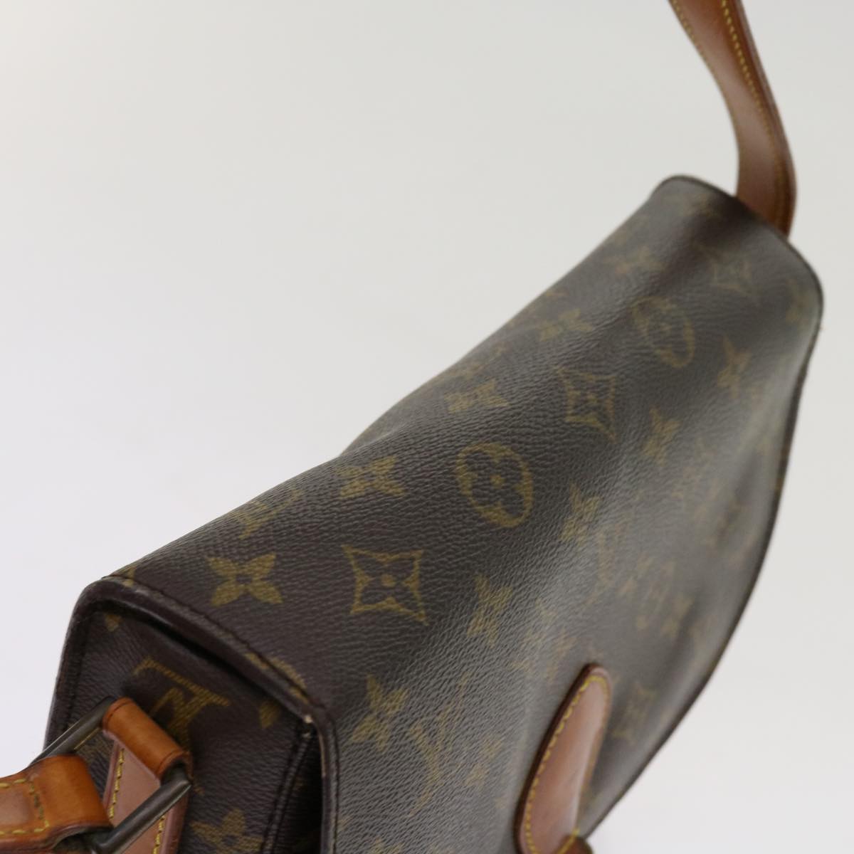 LOUIS VUITTON Monogram Saint Cloud GM Shoulder Bag M51242 LV Auth 69714