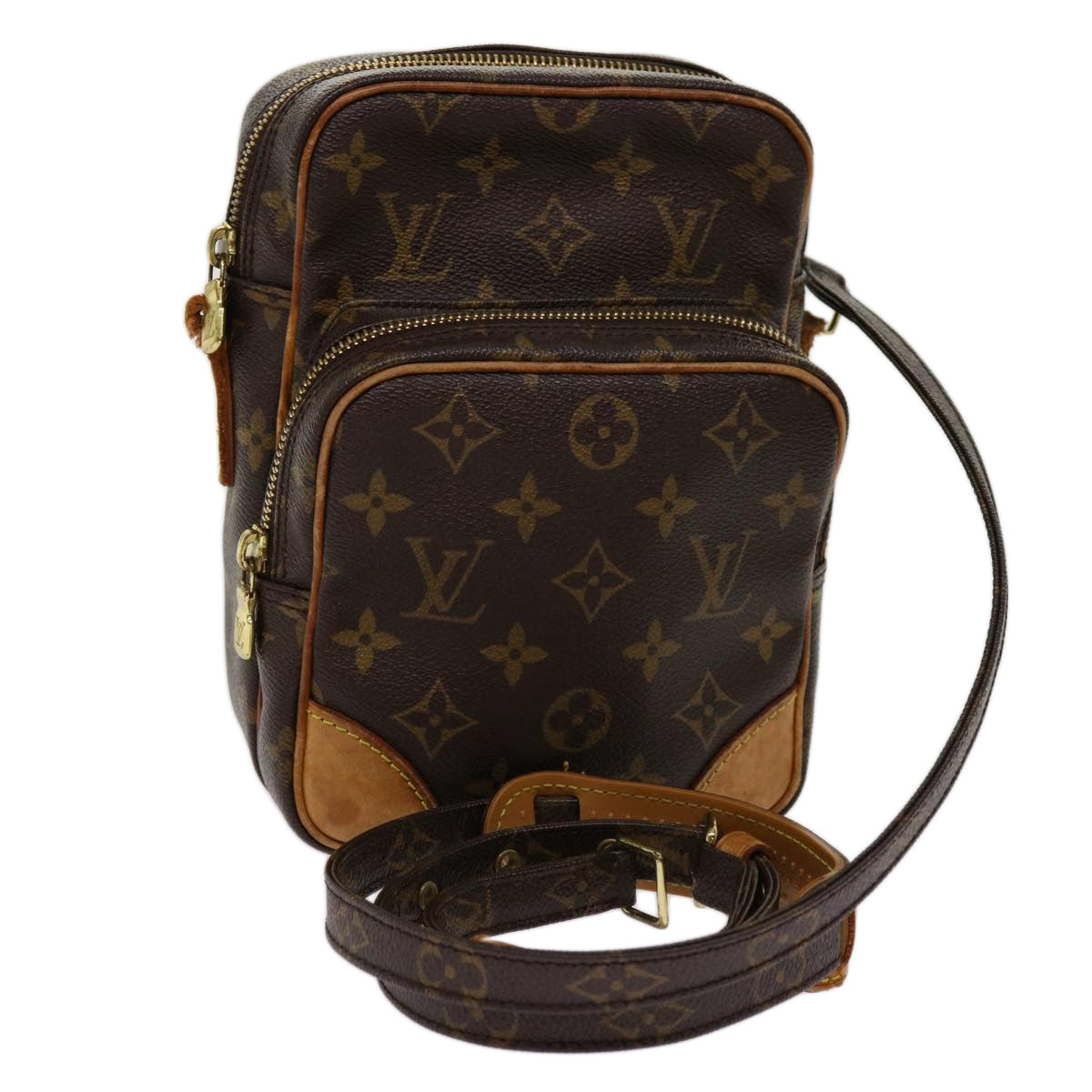 LOUIS VUITTON Monogram Amazon Shoulder Bag M45236 LV Auth 69715