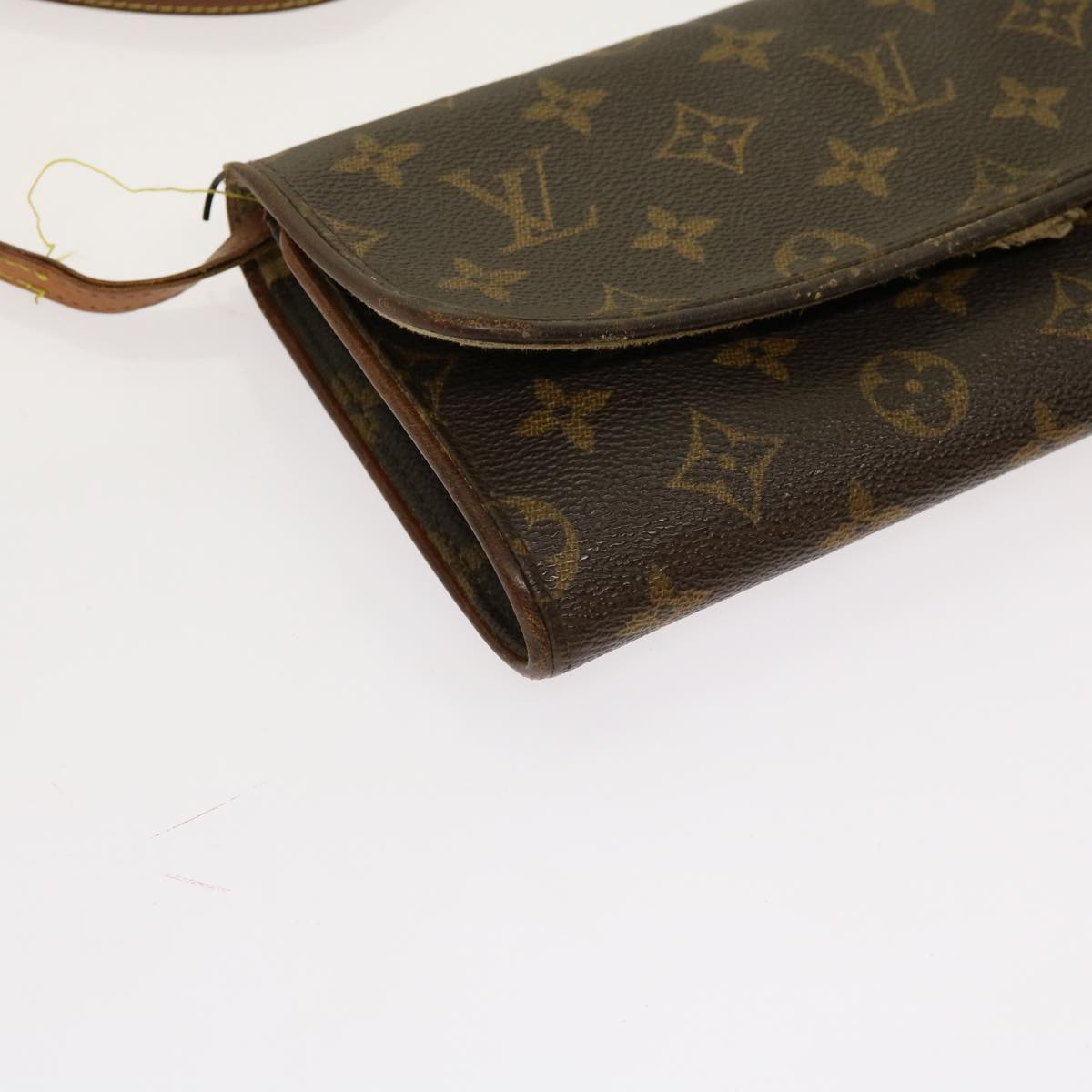 LOUIS VUITTON Monogram Pochette Twin GM Shoulder Bag M51852 LV Auth 69717