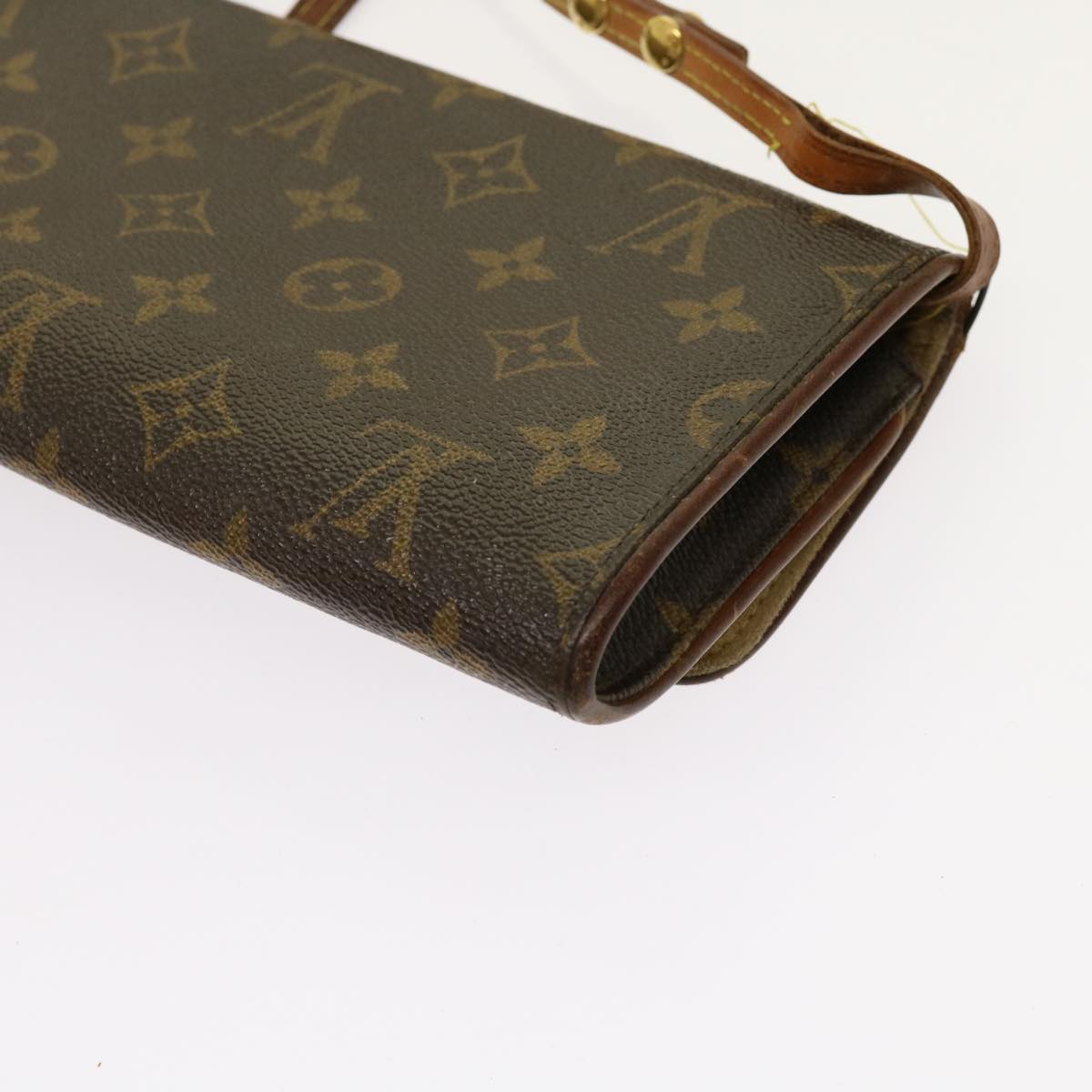 LOUIS VUITTON Monogram Pochette Twin GM Shoulder Bag M51852 LV Auth 69717