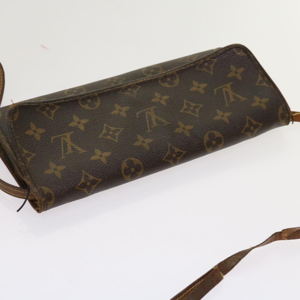 LOUIS VUITTON Monogram Pochette Twin GM Shoulder Bag M51852 LV Auth 69717