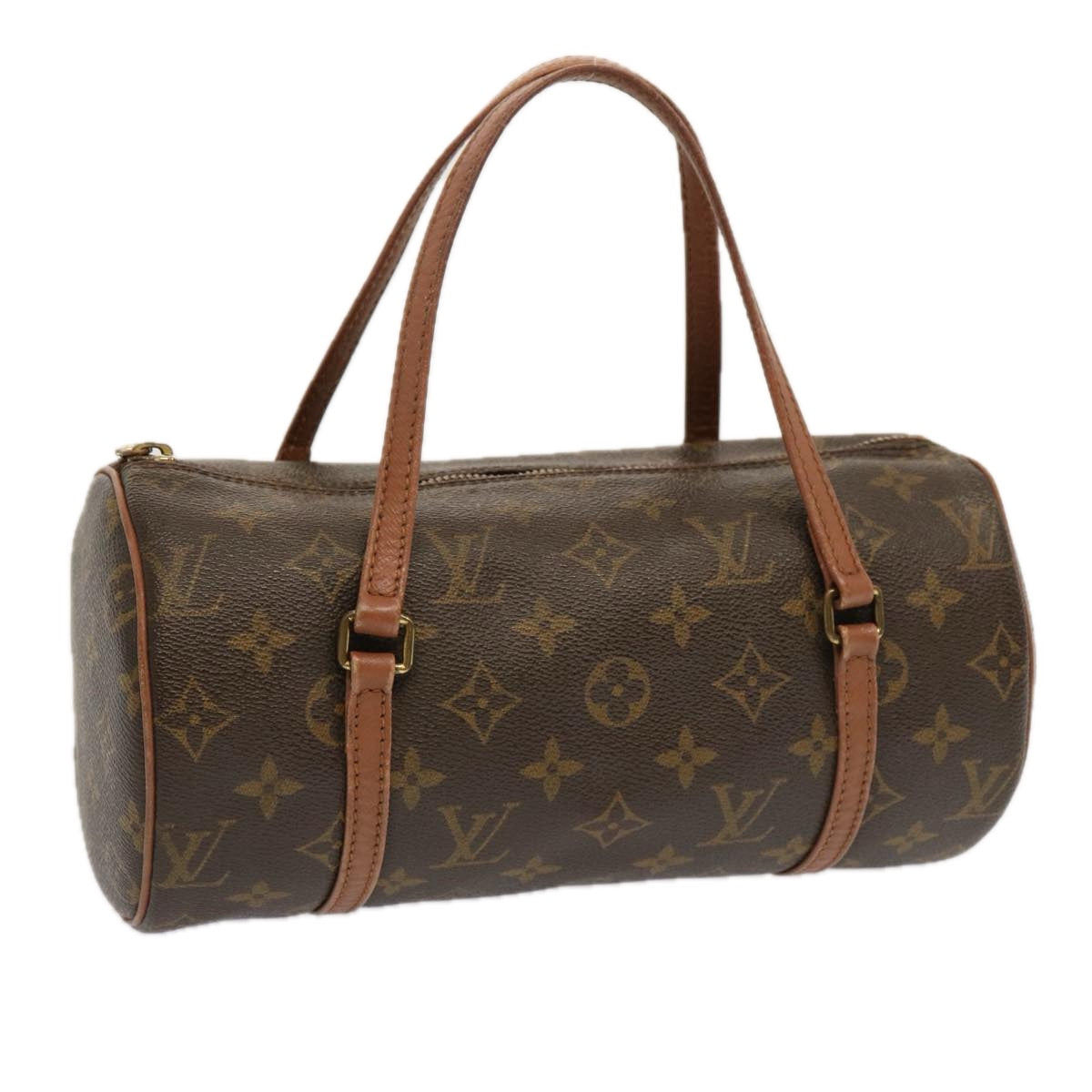 LOUIS VUITTON Monogram Papillon 30 Hand Bag M51385 LV Auth 69730