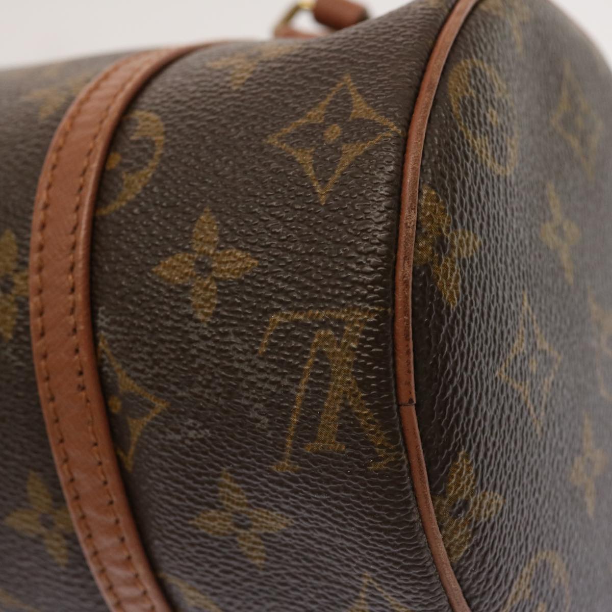 LOUIS VUITTON Monogram Papillon 30 Hand Bag M51385 LV Auth 69730