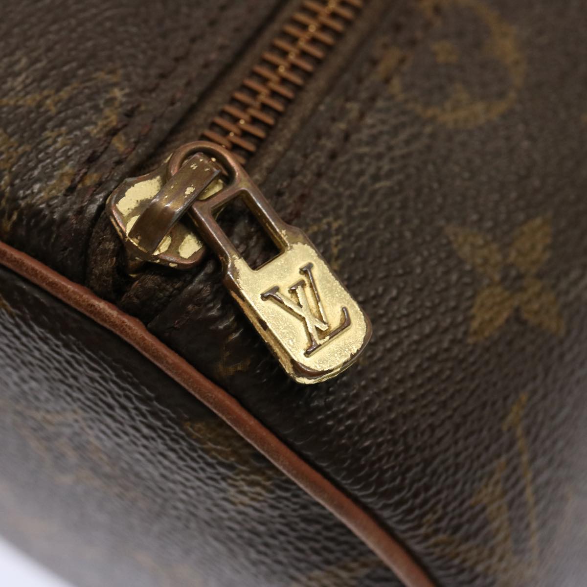 LOUIS VUITTON Monogram Papillon 30 Hand Bag M51385 LV Auth 69730