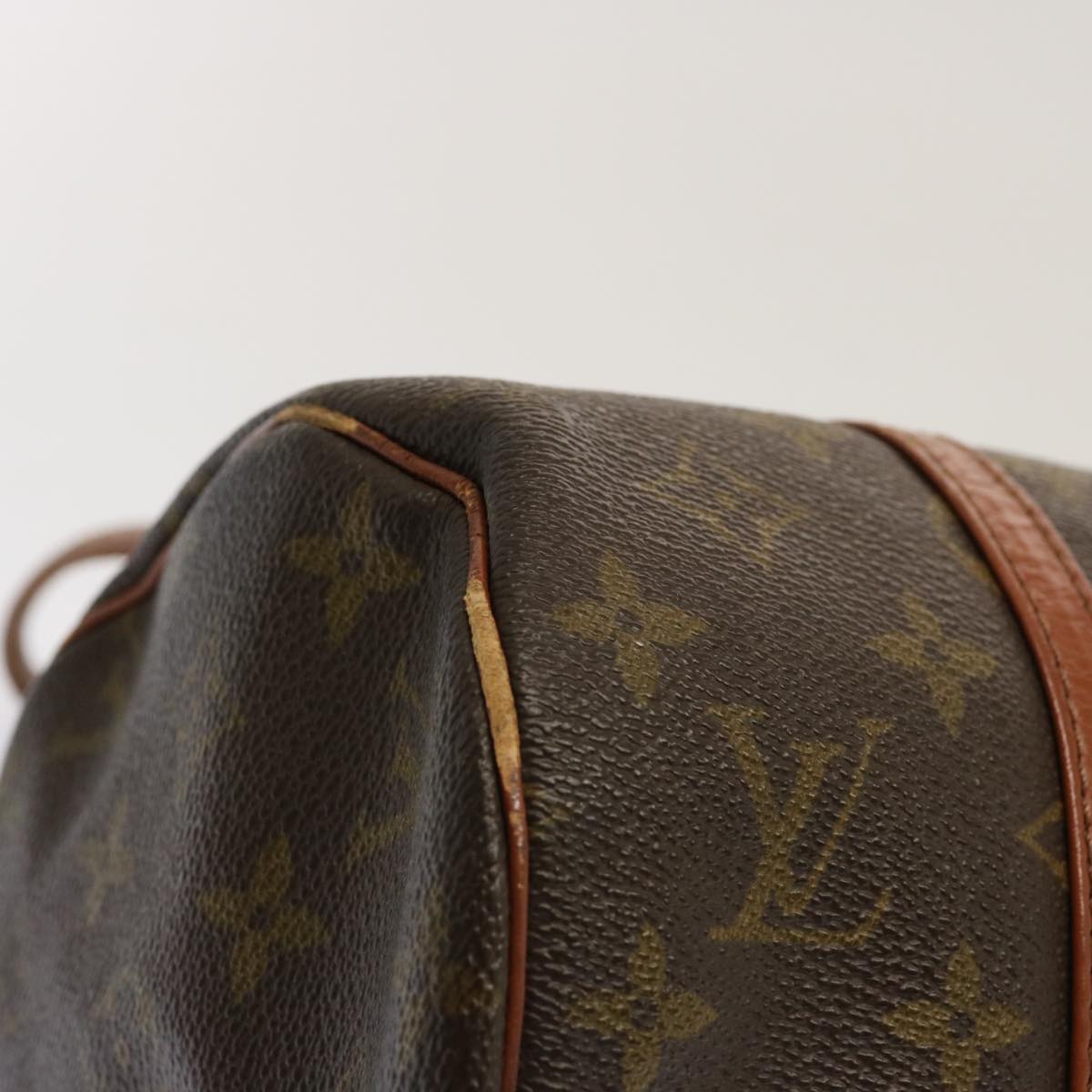 LOUIS VUITTON Monogram Papillon 26 Hand Bag M51386 LV Auth 69731