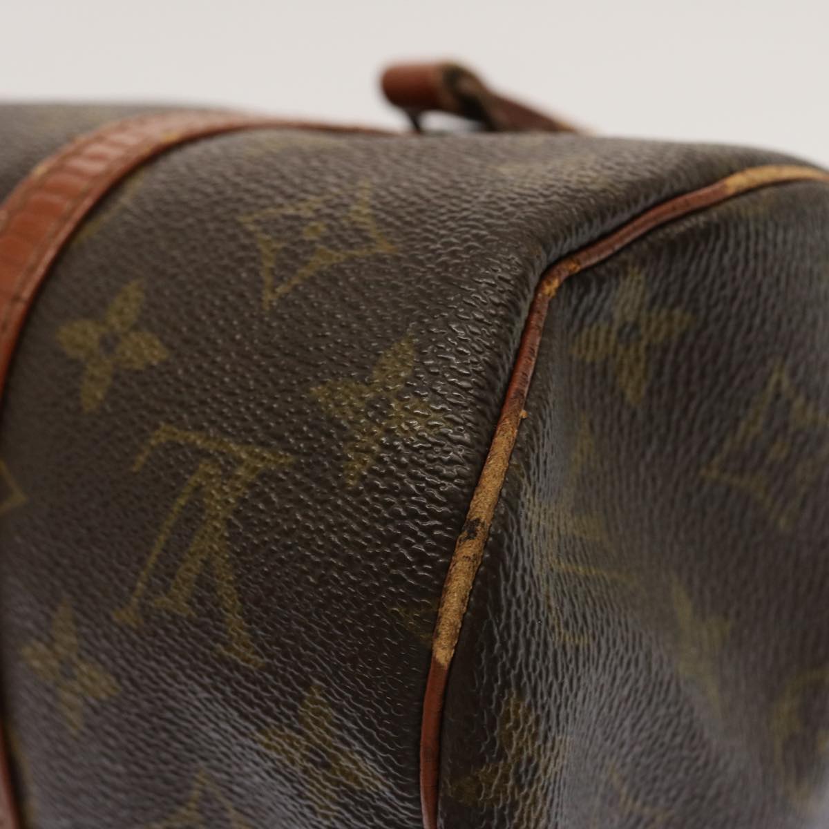 LOUIS VUITTON Monogram Papillon 26 Hand Bag M51386 LV Auth 69731