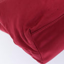 PRADA Hand Bag Satin Red Auth 69745-16