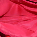 PRADA Hand Bag Satin Red Auth 69745-18