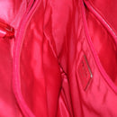 PRADA Hand Bag Satin Red Auth 69745-20