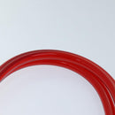 PRADA Hand Bag Satin Red Auth 69745-8