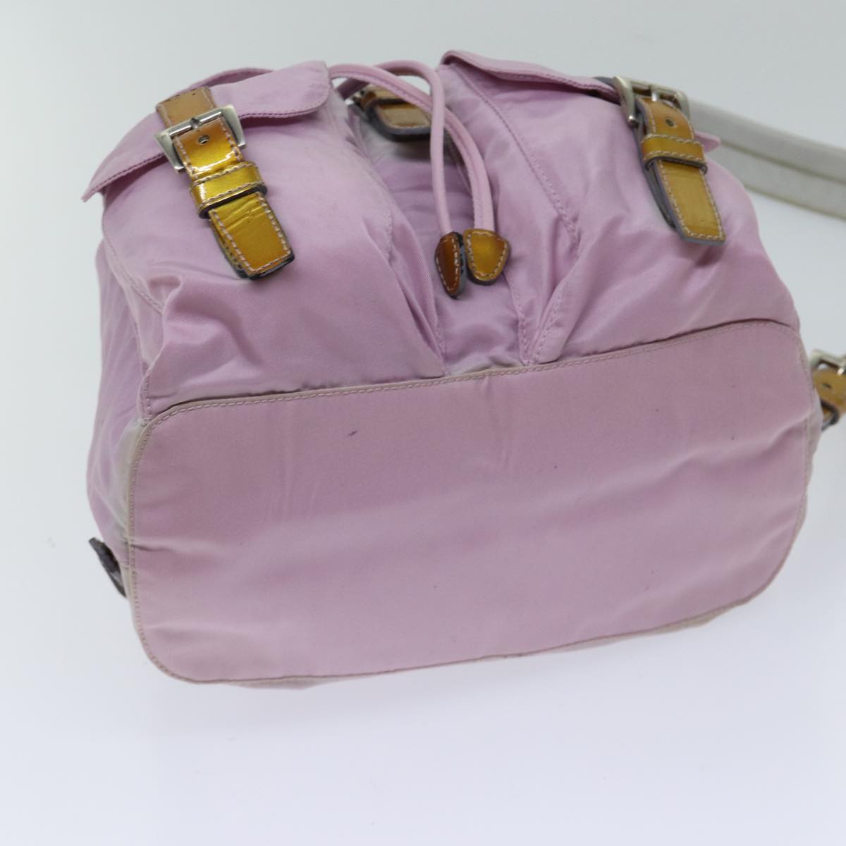 PRADA Backpack Nylon Pink Auth 69747