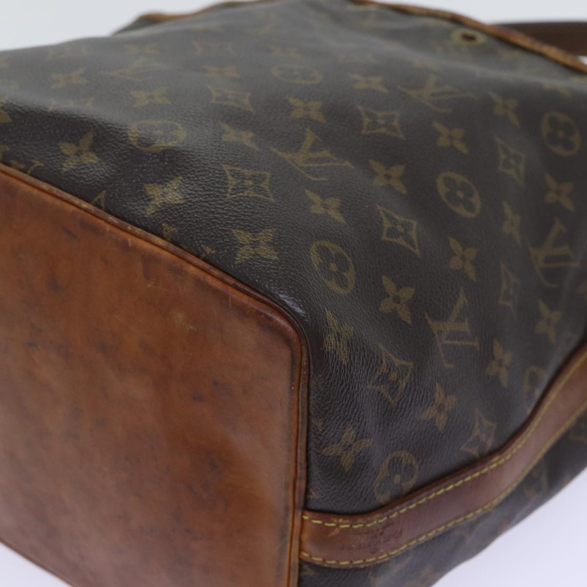 LOUIS VUITTON Monogram Petit Noe Shoulder Bag M42226 LV Auth 69760