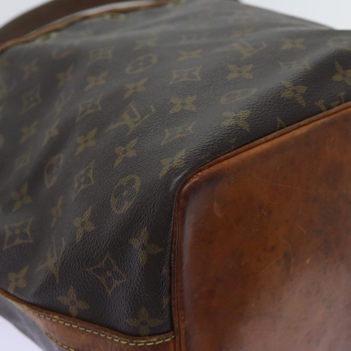 LOUIS VUITTON Monogram Petit Noe Shoulder Bag M42226 LV Auth 69760