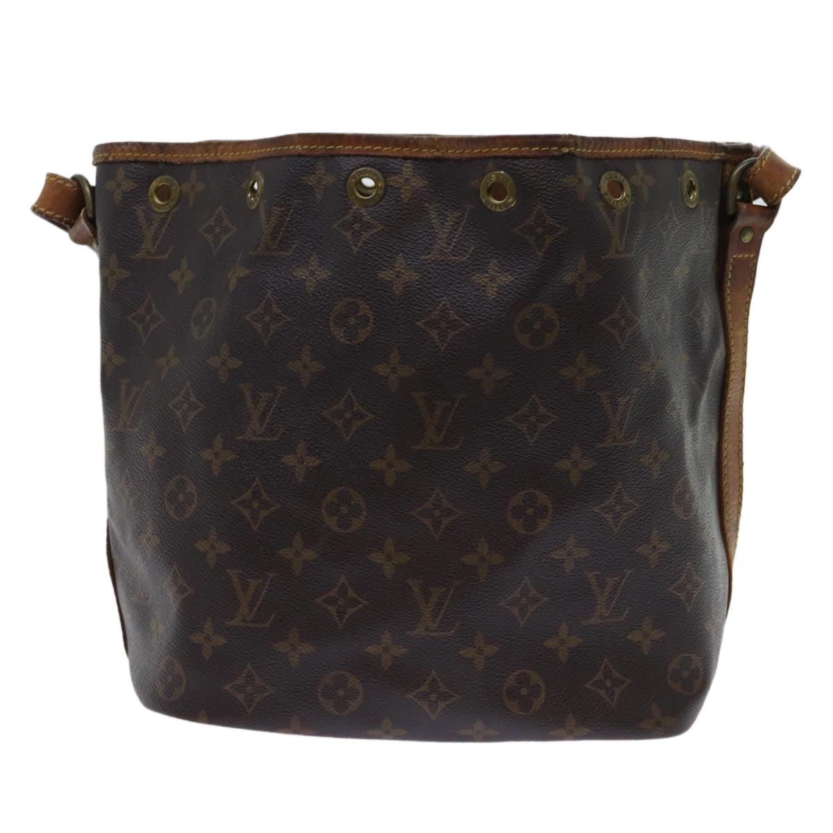 LOUIS VUITTON Monogram Petit Noe Shoulder Bag M42226 LV Auth 69760