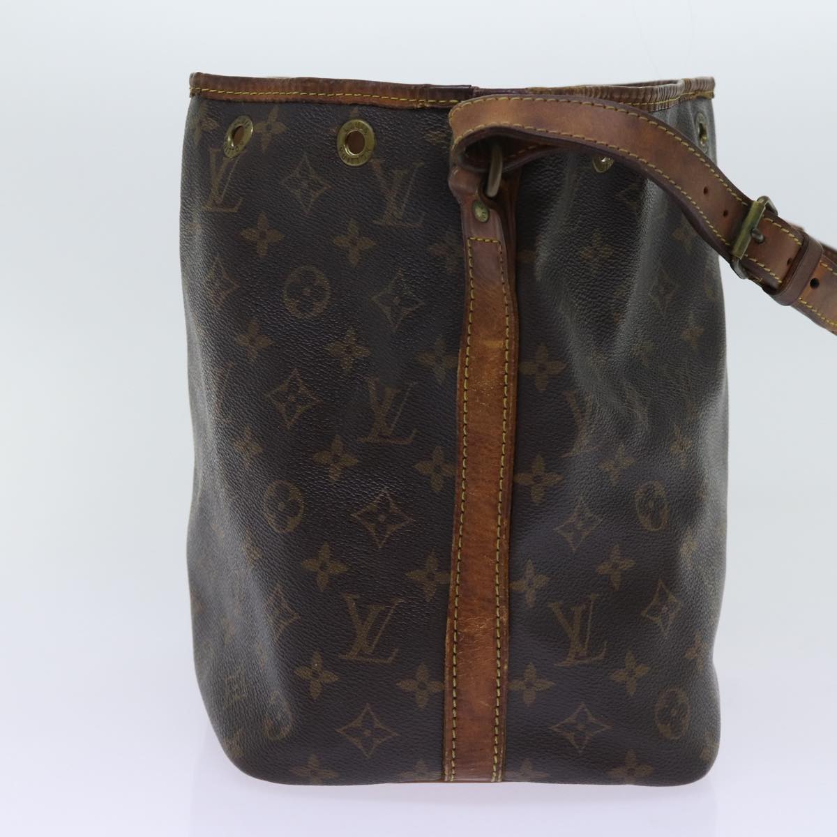 LOUIS VUITTON Monogram Petit Noe Shoulder Bag M42226 LV Auth 69760