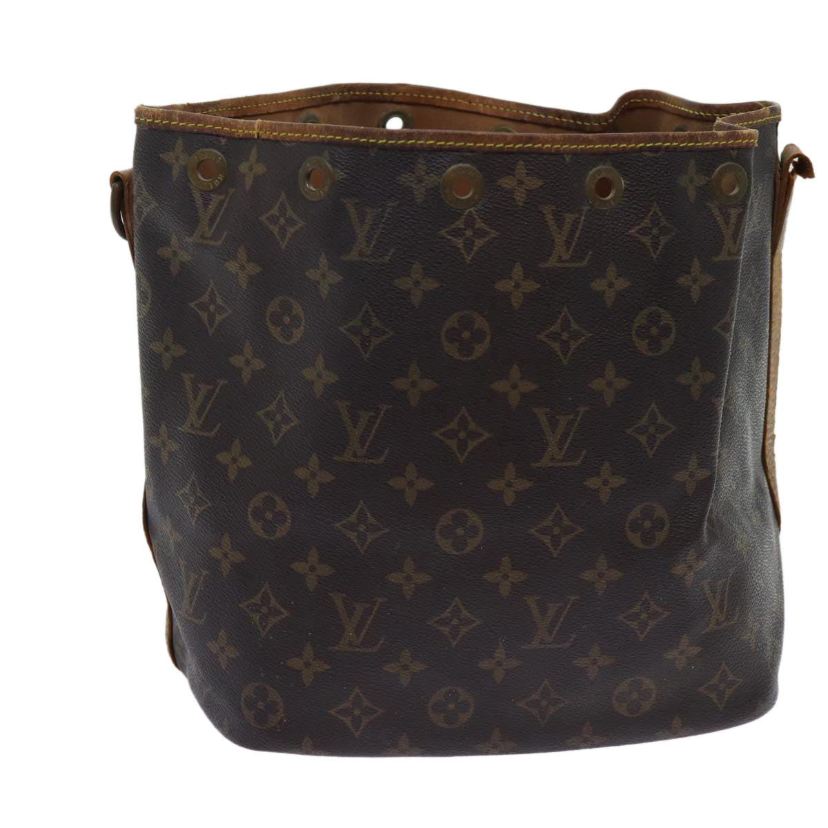 LOUIS VUITTON Monogram Petit Noe Shoulder Bag M42226 LV Auth 69761