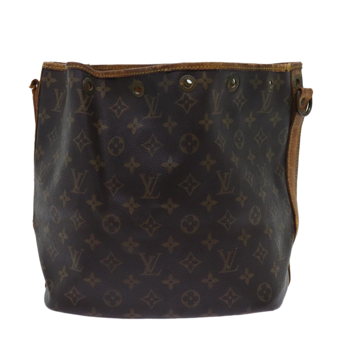 LOUIS VUITTON Monogram Petit Noe Shoulder Bag M42226 LV Auth 69761