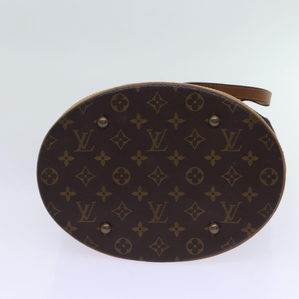 LOUIS VUITTON Monogram Bucket GM Shoulder Bag M42236 LV Auth 69763