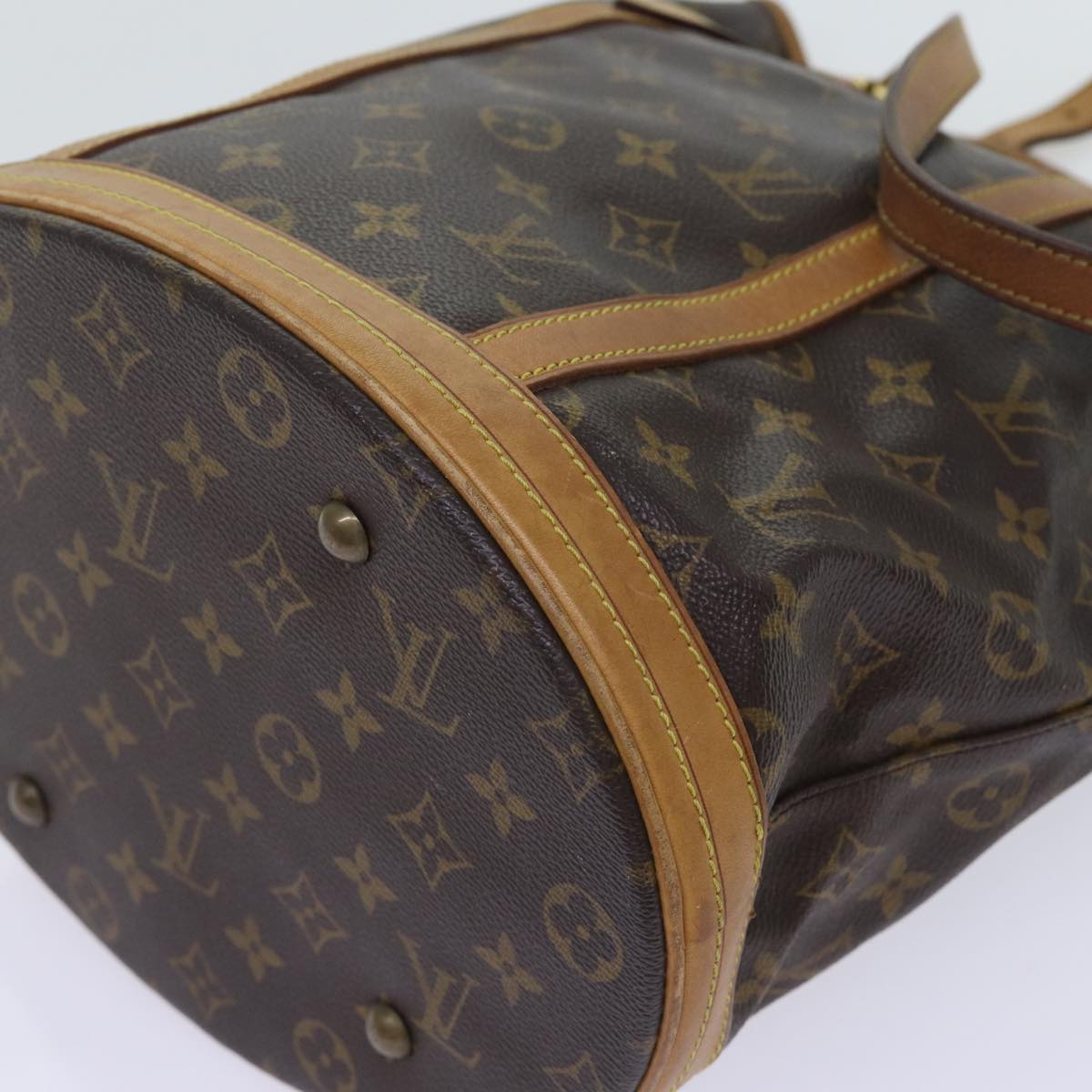 LOUIS VUITTON Monogram Bucket GM Shoulder Bag M42236 LV Auth 69763