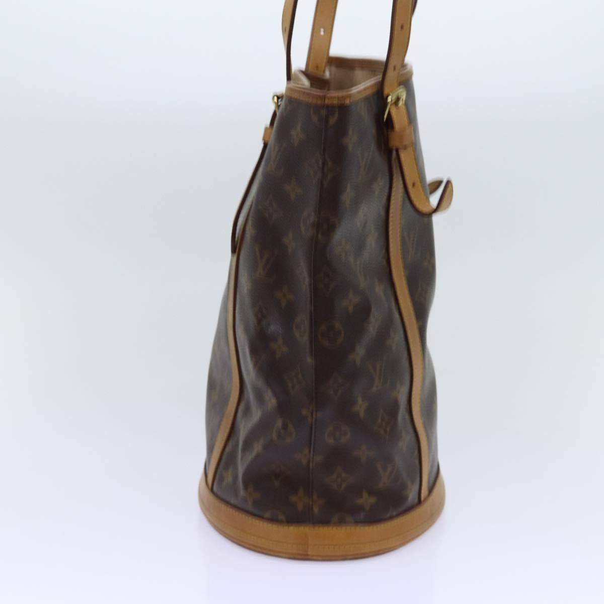 LOUIS VUITTON Monogram Bucket GM Shoulder Bag M42236 LV Auth 69763