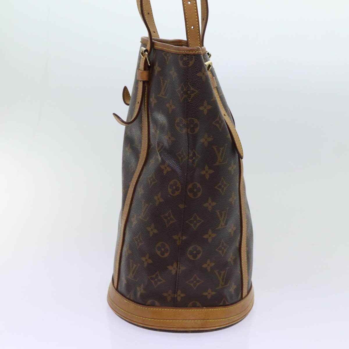 LOUIS VUITTON Monogram Bucket GM Shoulder Bag M42236 LV Auth 69763