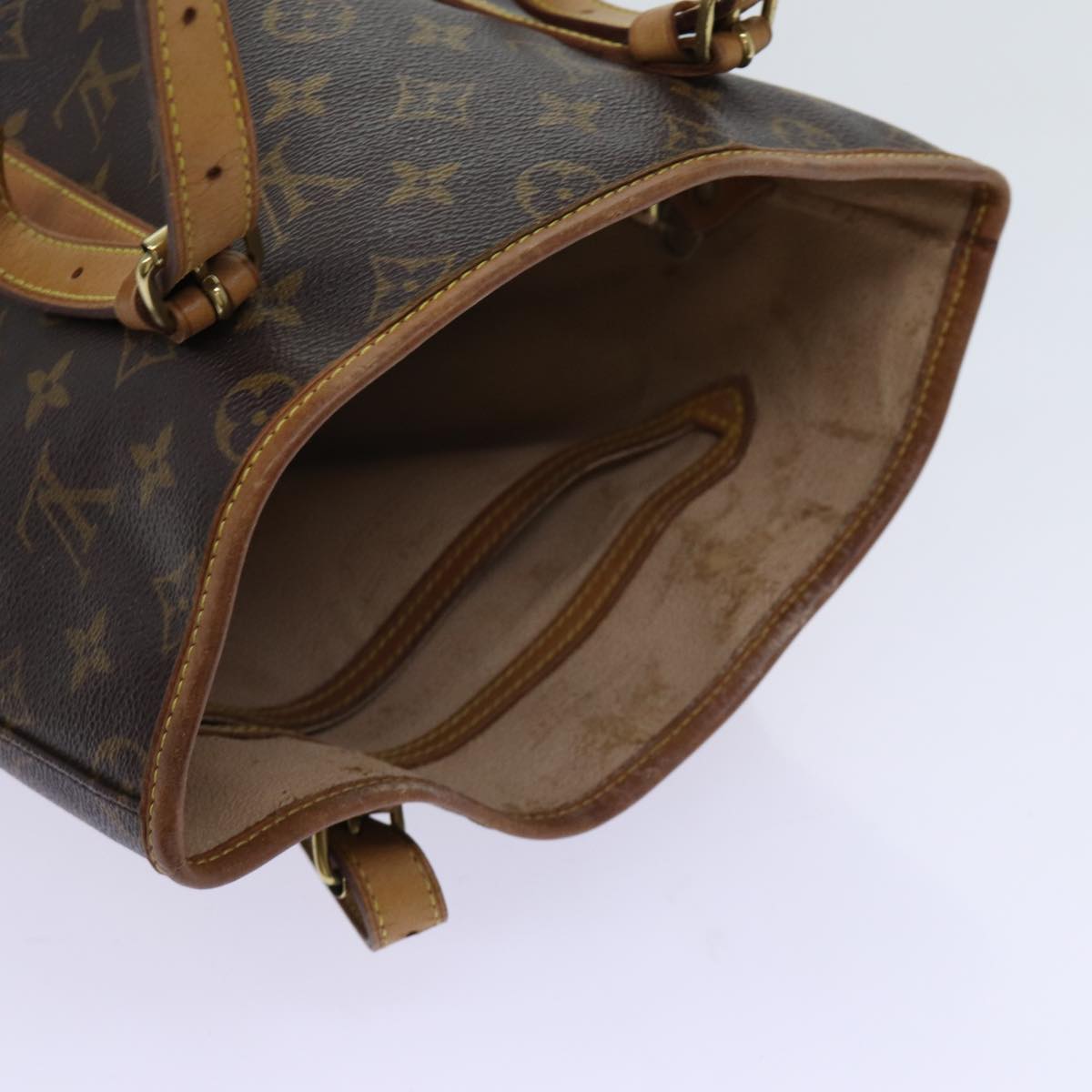 LOUIS VUITTON Monogram Bucket GM Shoulder Bag M42236 LV Auth 69763