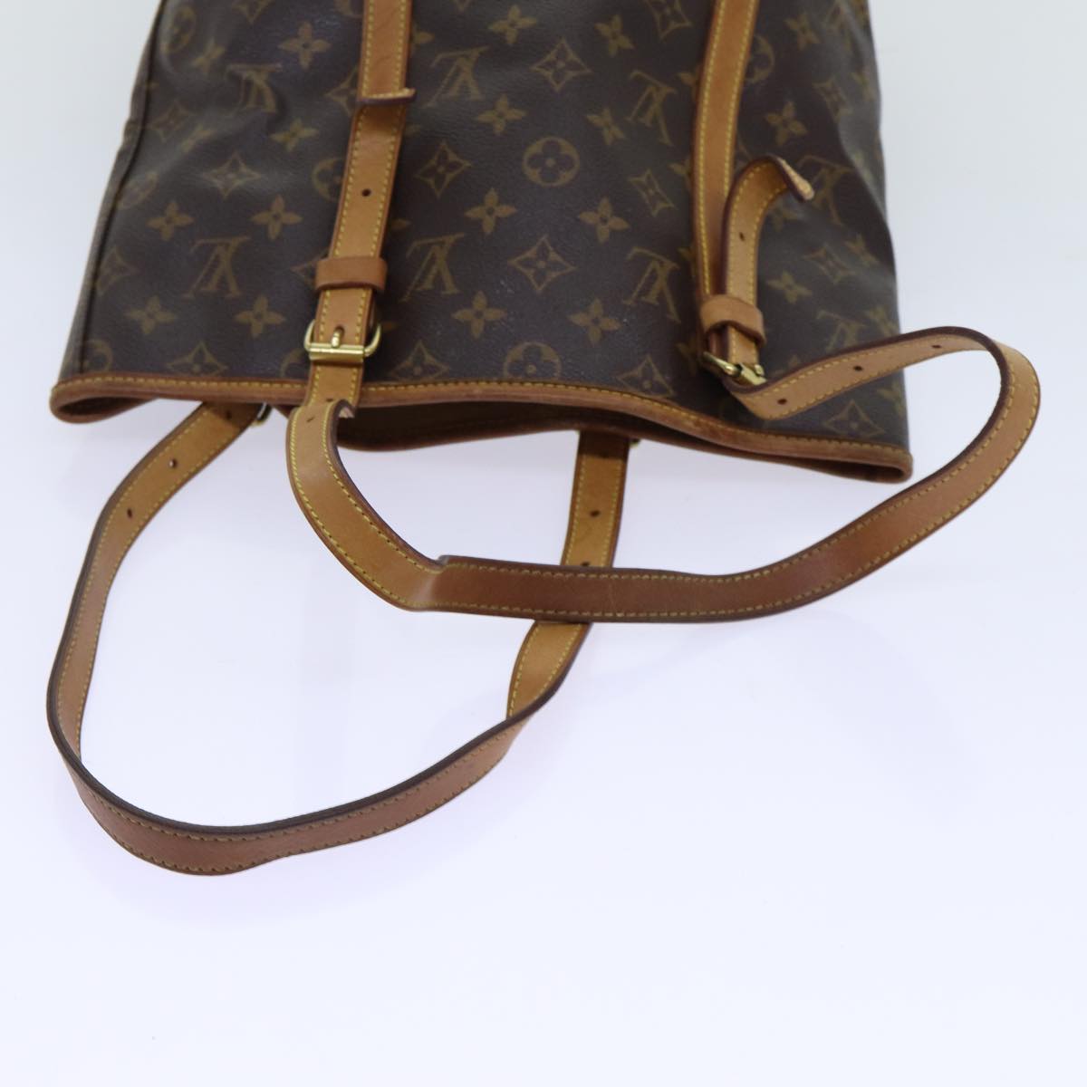 LOUIS VUITTON Monogram Bucket GM Shoulder Bag M42236 LV Auth 69763