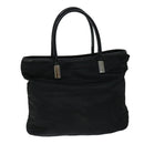 GUCCI Hand Bag Nylon Black 002 2123 0457 Auth 69786-1