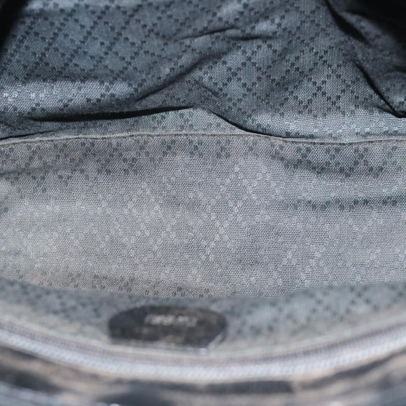 GUCCI Hand Bag Nylon Black 002 2123 0457 Auth 69786