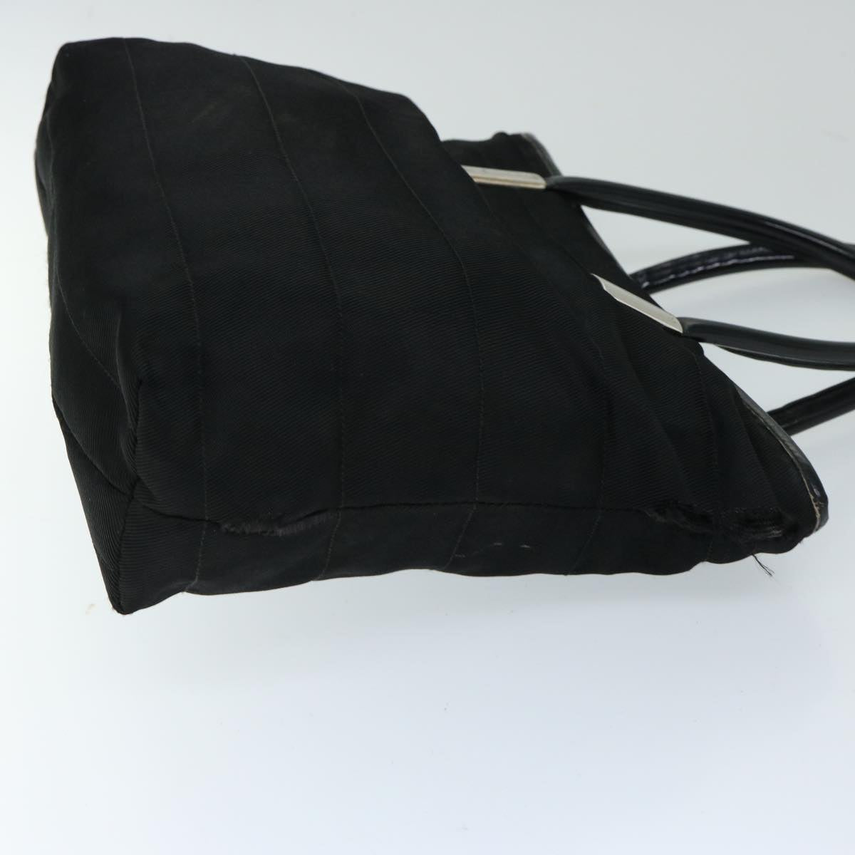 GUCCI Hand Bag Nylon Black 002 2123 0457 Auth 69786