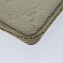 LOUIS VUITTON Monogram Empreinte Zippy Wallet Wallet Neige M60546 LV Auth 69792-15