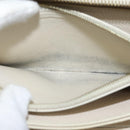 LOUIS VUITTON Monogram Empreinte Zippy Wallet Wallet Neige M60546 LV Auth 69792-10