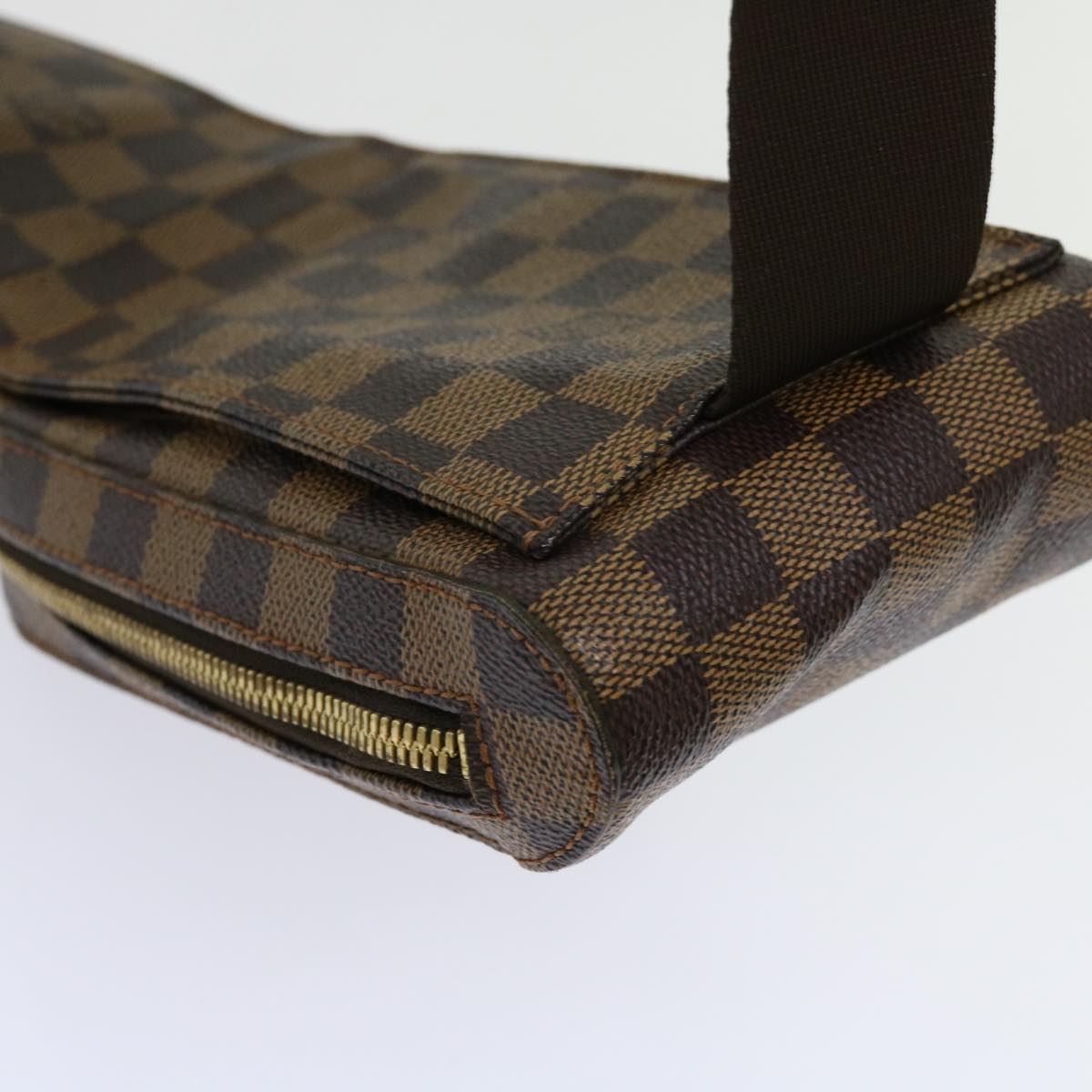 LOUIS VUITTON Damier Ebene Geronimos Shoulder Bag N51994 LV Auth 69804