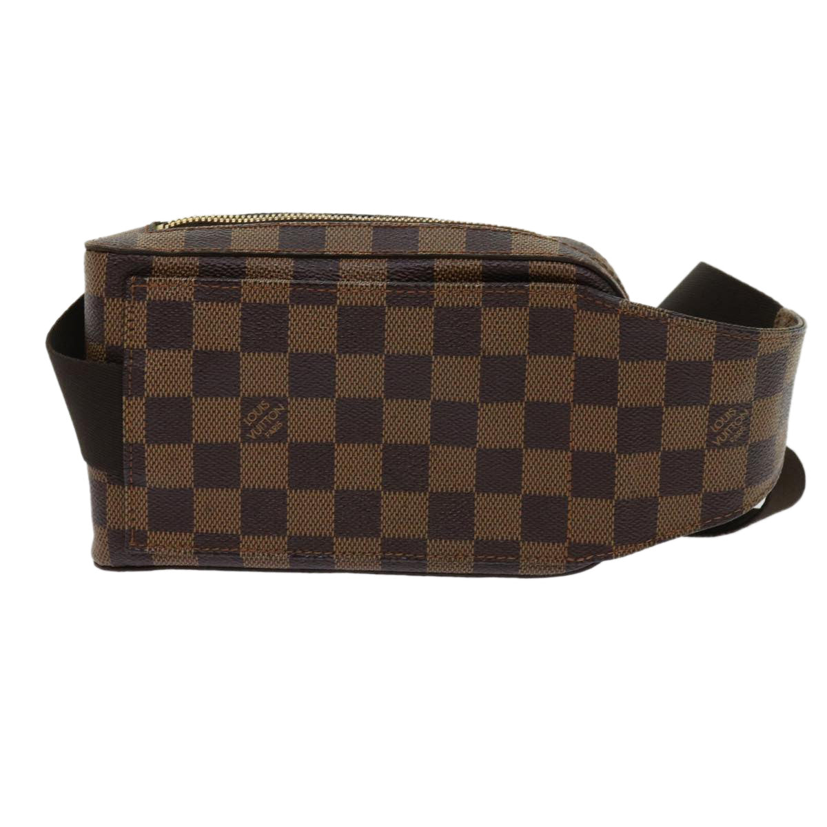 LOUIS VUITTON Damier Ebene Geronimos Shoulder Bag N51994 LV Auth 69804