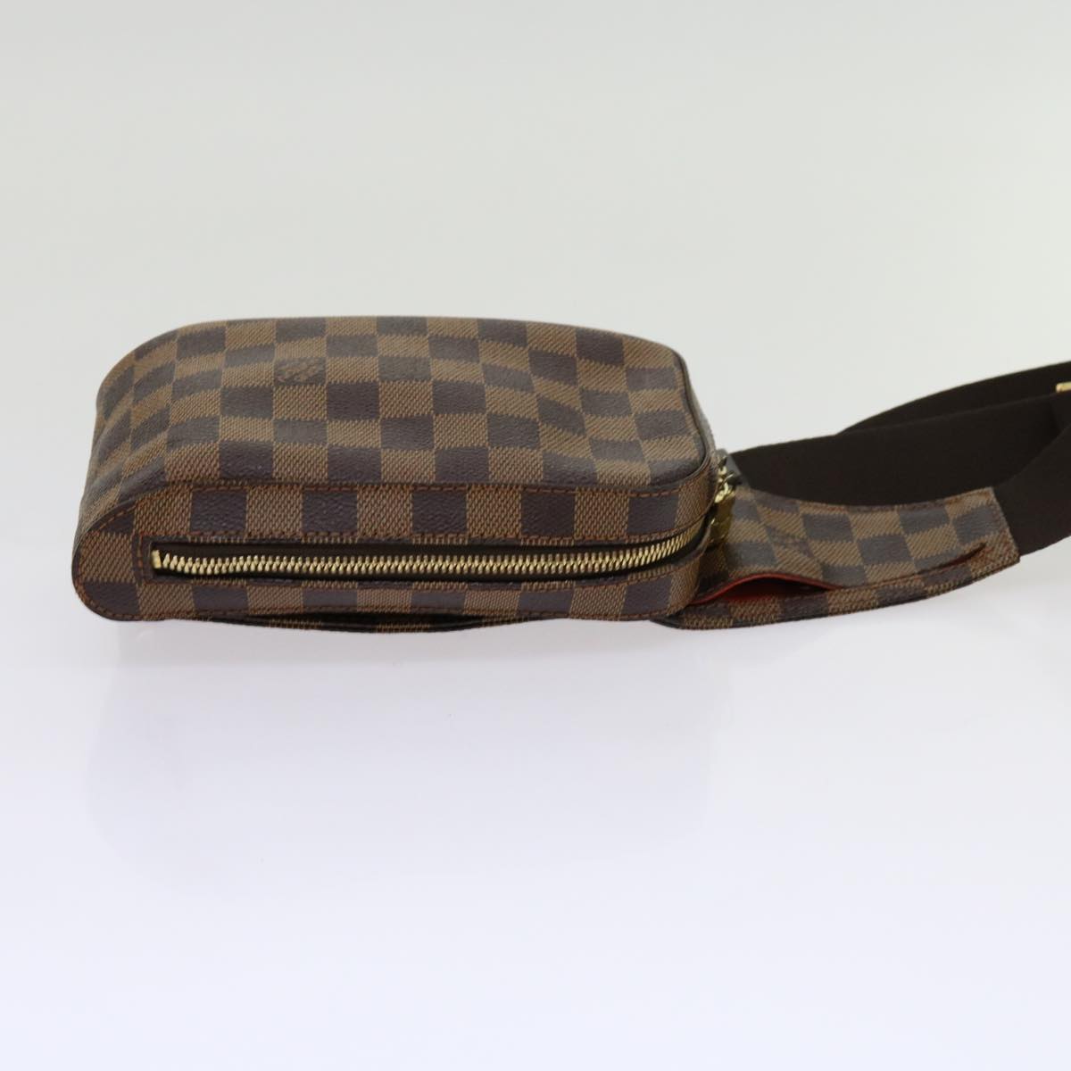 LOUIS VUITTON Damier Ebene Geronimos Shoulder Bag N51994 LV Auth 69804